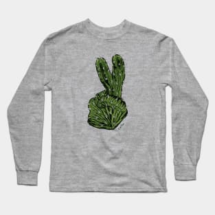 Cactus Peace Long Sleeve T-Shirt